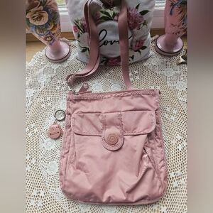 Kipling Dusty Rose Pink Crossbody Bag
